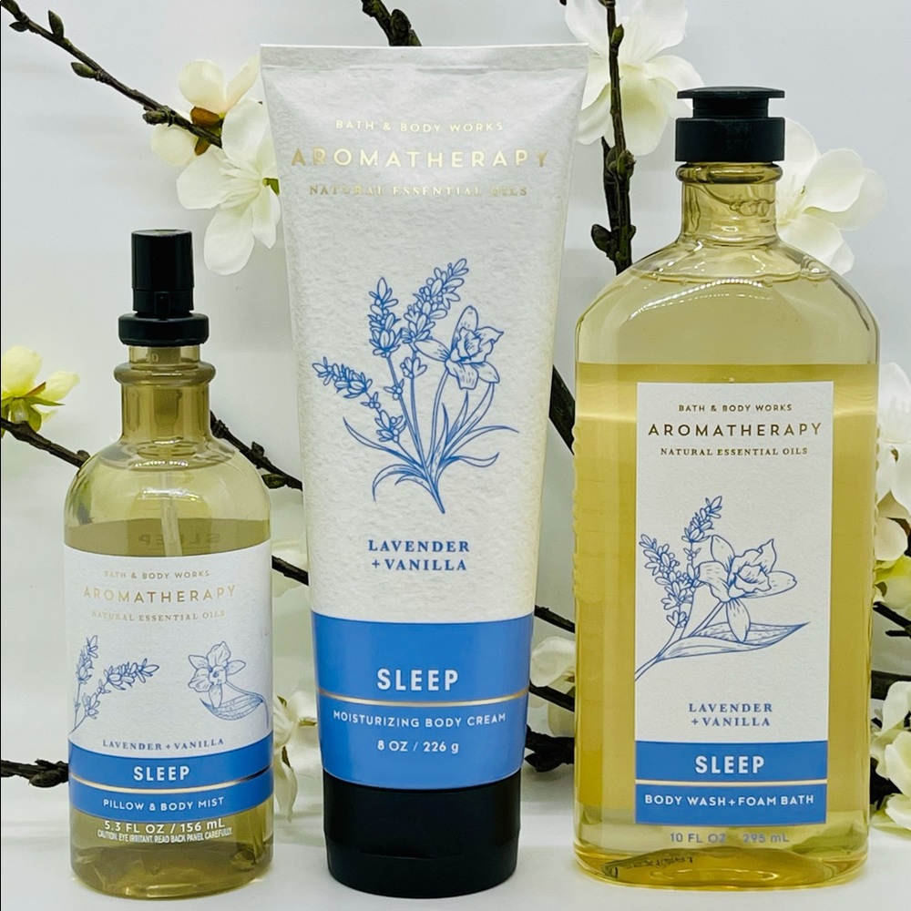 Bath and Body Works Aromatherapy Sleep 3-Piece Set
